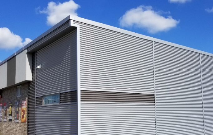 Bâtiment vue de côté